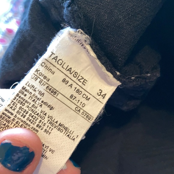 Stile Benetton Black Jeans - Picture 10 of 10